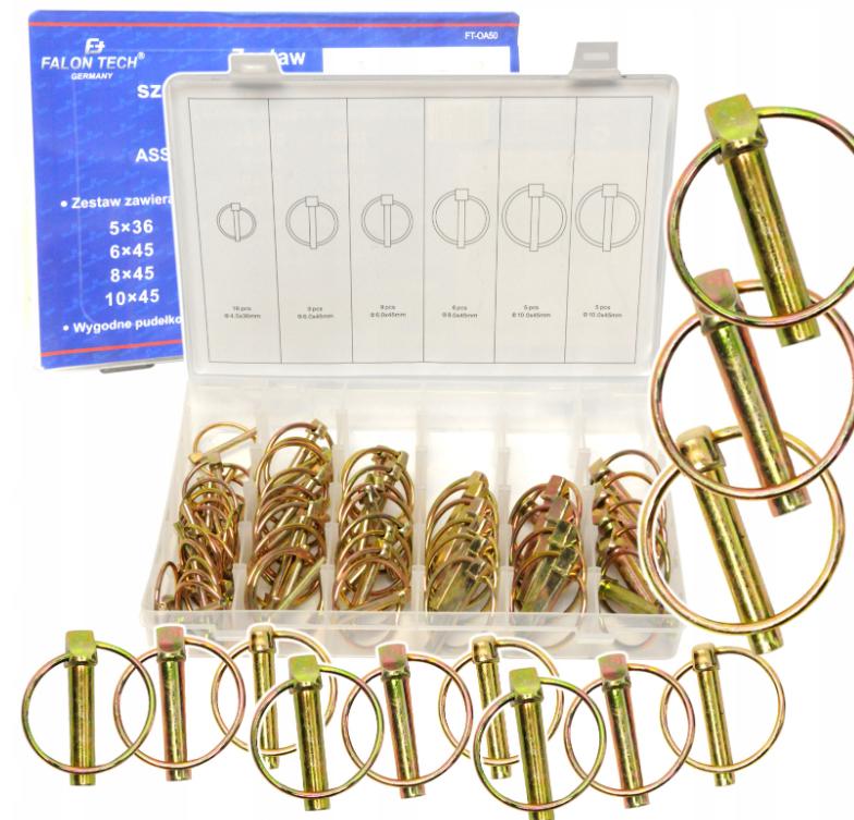 Набір Falon-Tech із фіксуючим кільцем 50 штифтів (17794136699) - фото 6 Набір Falon-Tech із фіксуючим кільцем 50 штифтів (17794136699) - фото 6