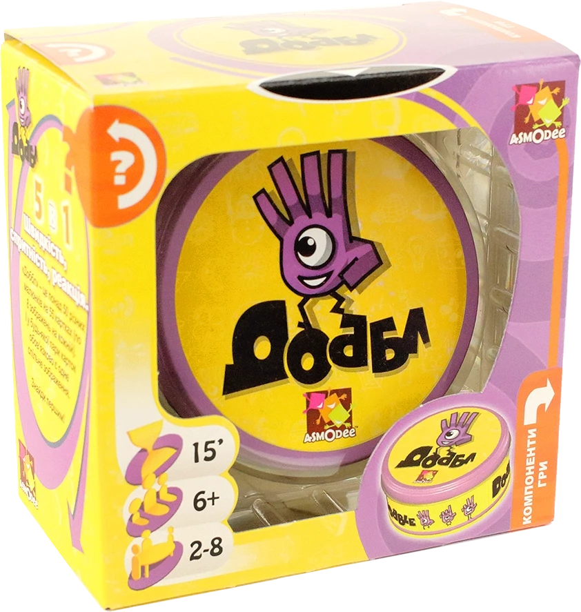 Настільна гра "Dobble або Spot It!" українське видання (1988566907)