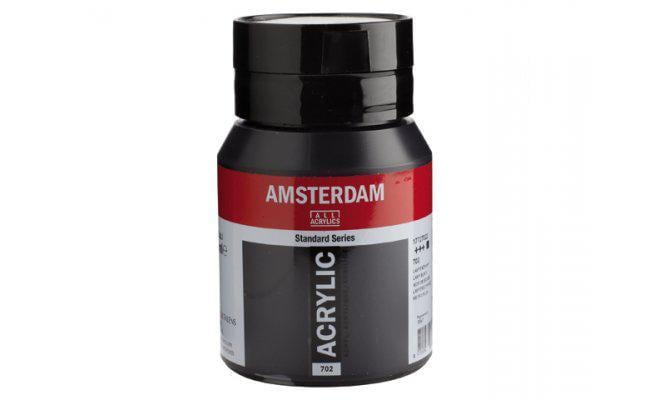 Акриловая краска Amsterdam Royal Talens 500 мл 702 Сажа газовая (Az1-8712079281786) Акриловая краска Amsterdam Royal Talens 500 мл 702 Сажа газовая (Az1-8712079281786)
