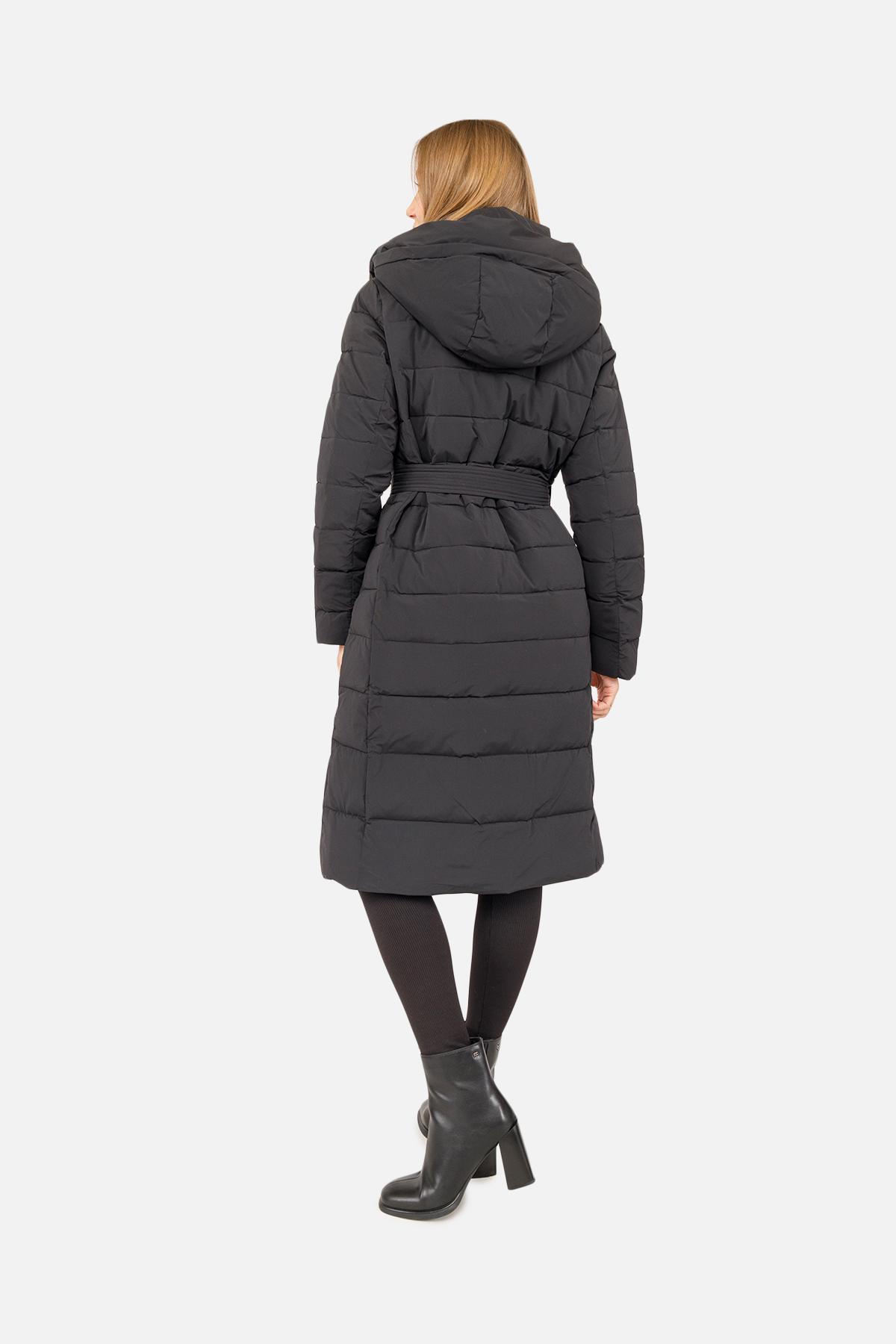 Куртка женская ЦБ-00256270 р. 40 Черный (28421966) - фото 7 Куртка женская ЦБ-00256270 р. 40 Черный (28421966) - фото 7