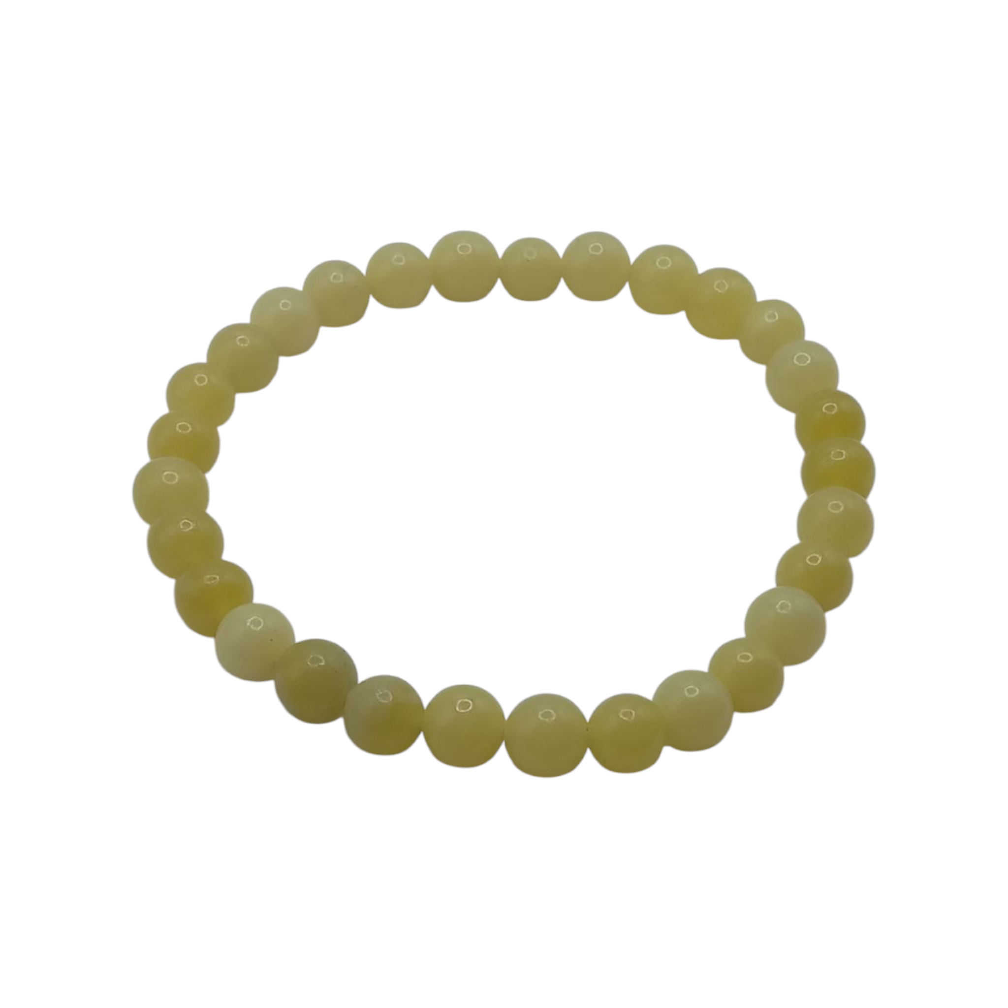 Браслет Лимонный Нефрит 19 см (1174)