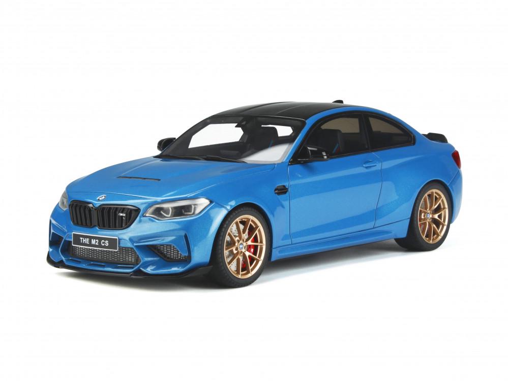 Модель автомобиля GT Spirit 1:18 BMW M2 F87 CS Misano Blue Metallic (GT353)