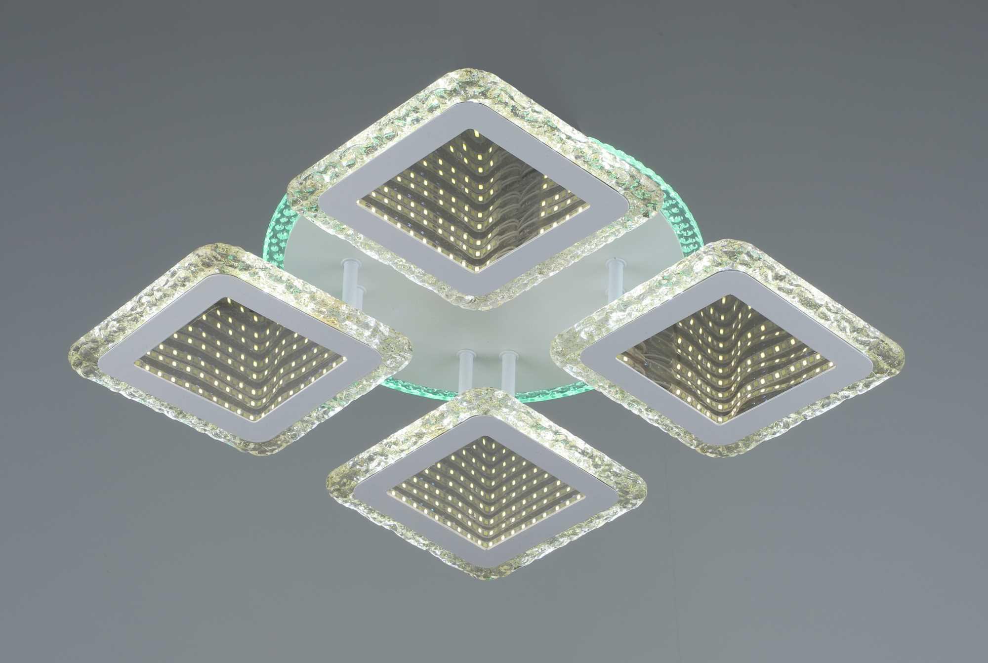 Люстра светодиодная акриловая Sirius B YH604/4 (000035982)