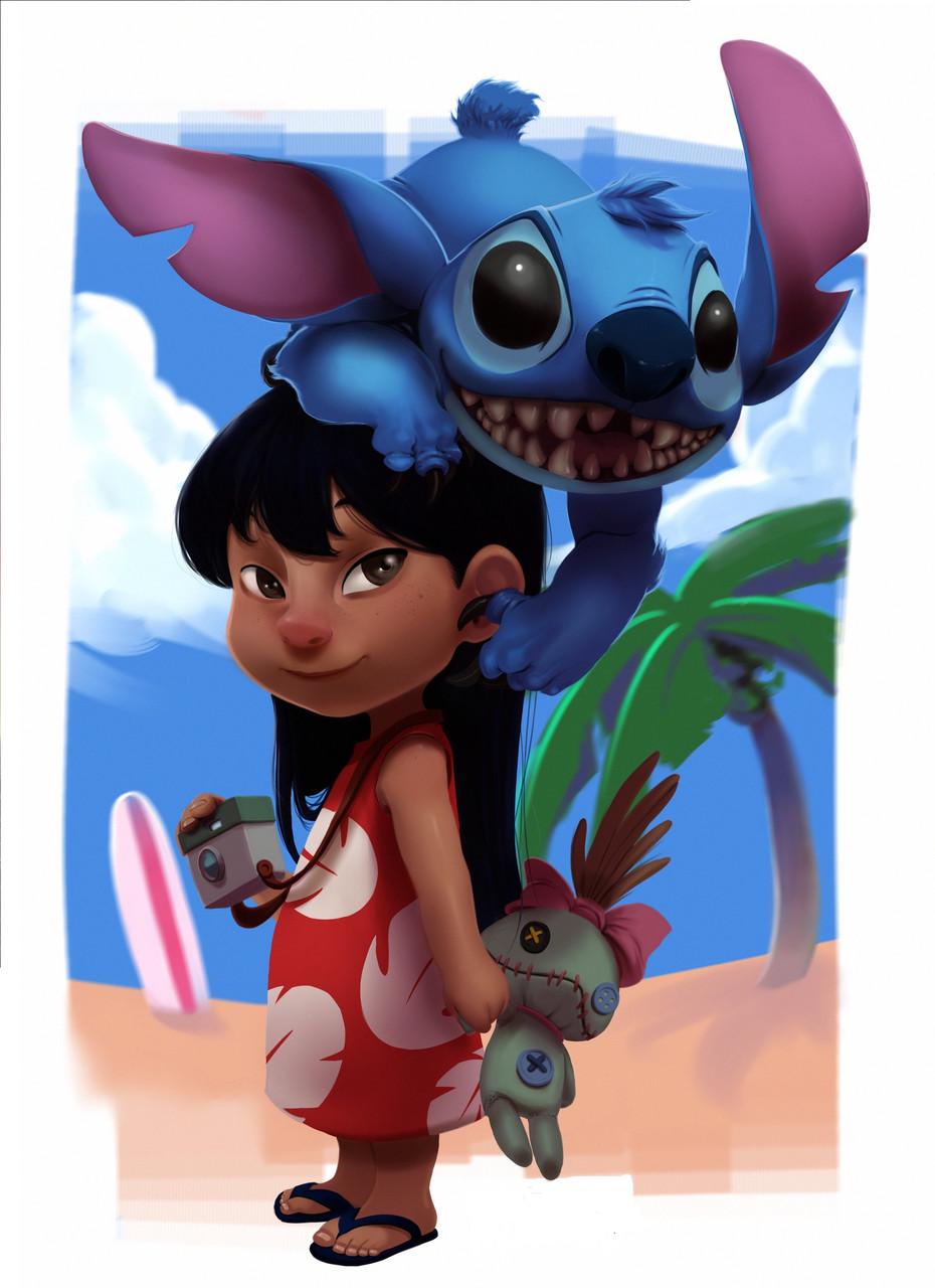 Картина GeekLand Lilo and Stitch (3.19)