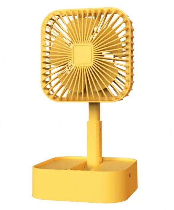 Настольный вентилятор Mini Fan JY-1129 USB Желтый