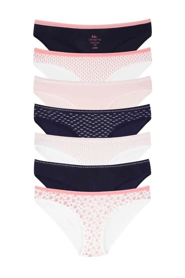 Трусы Dominant 37000-709 7:1 женские L Бело-розовый