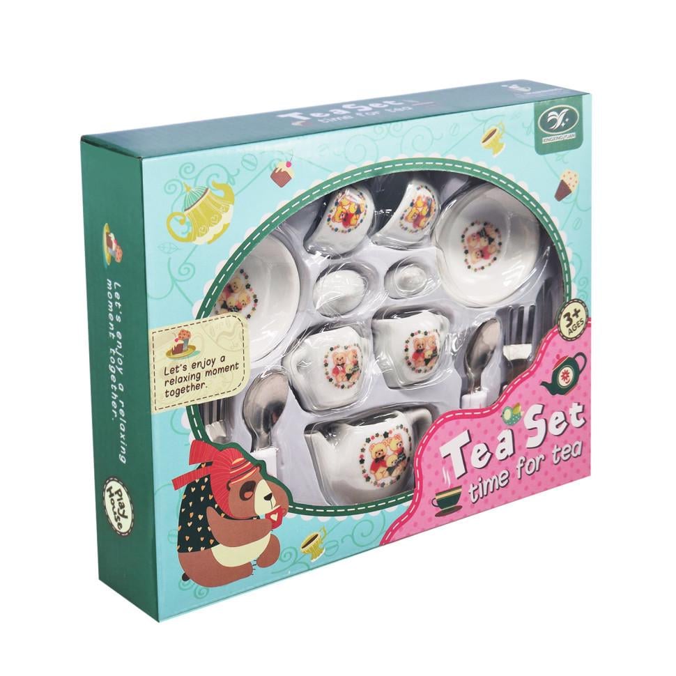 Детский набор посуды Tea set 868-E6-3 фарфор 17 предметов (3074120311)