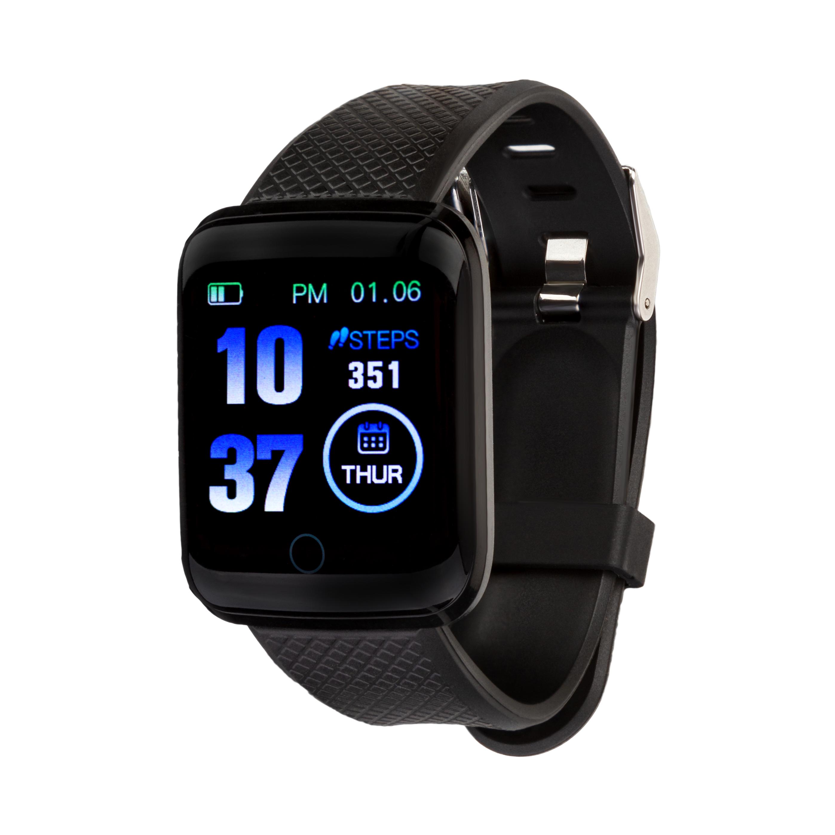 Смарт-часы с пульсоксиметром и тонометром Discovery X12 Sport PulseOximeter Tonometer Black