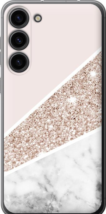 Чехол на Samsung Galaxy S23 Plus Пастельный мрамор (4342u-2905-42517)