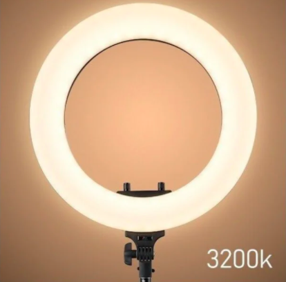 Кільцева професійна led лампа D45 см HQ18 з пультом (HQ 18-VP) - фото 11