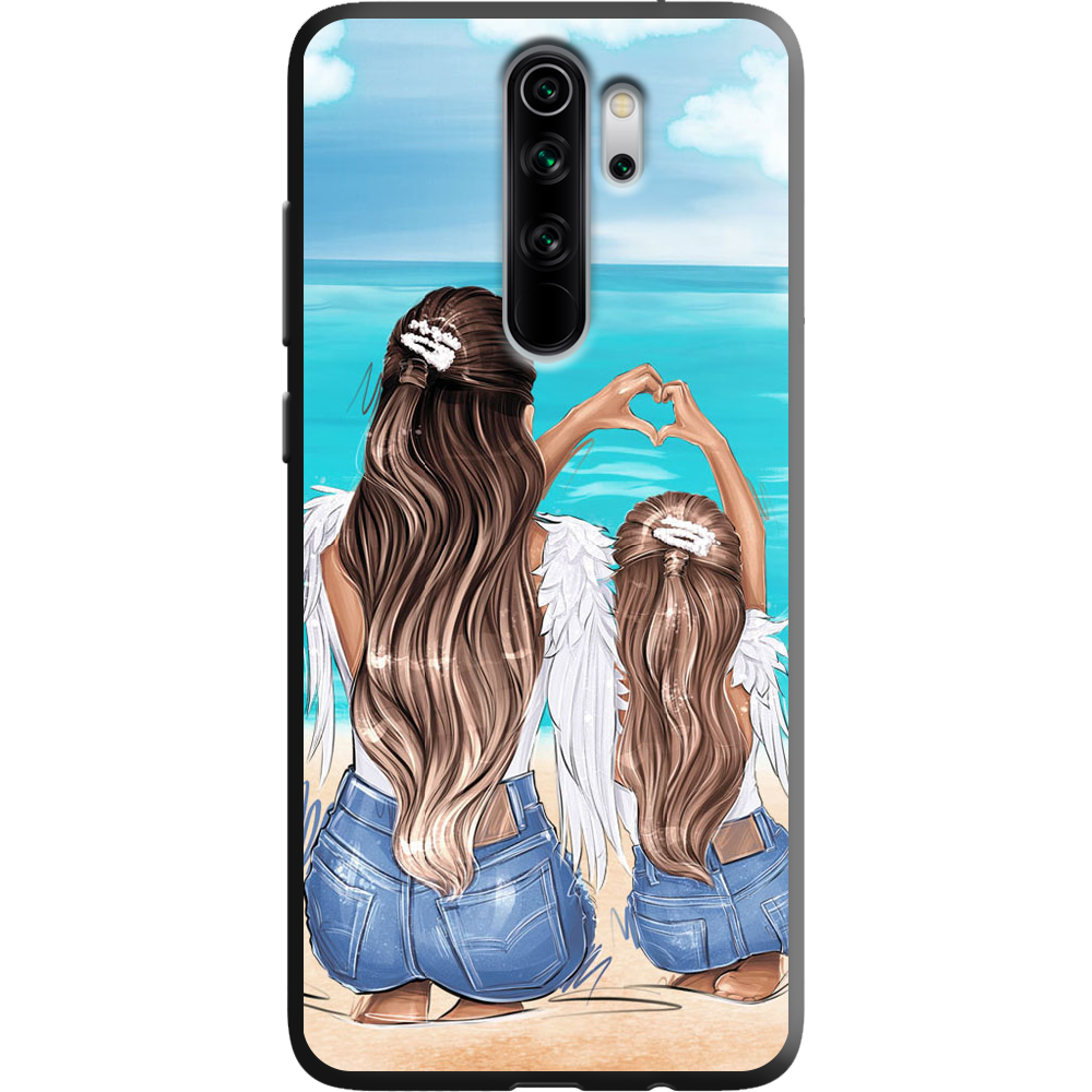 Чехол Boxface Xiaomi Redmi Note 8 Pro Family Vacation Черный силикон (38222-up2380-38664)