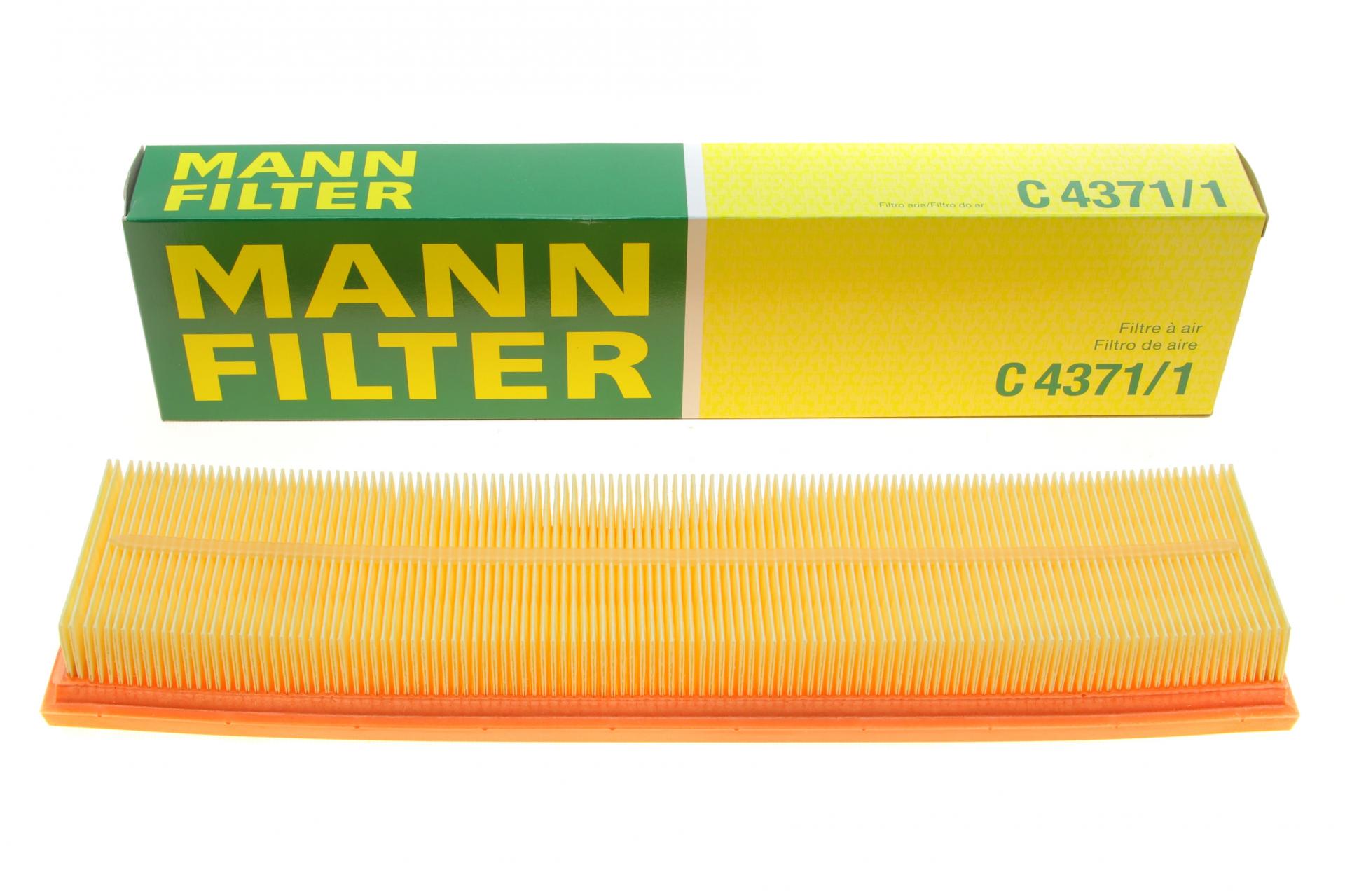 Фильтр воздушный Mann-Filter для Citroen Berlingo/C4/Peugeot 206/307/308/408/Partner 1,6 04- (C 4371/1)
