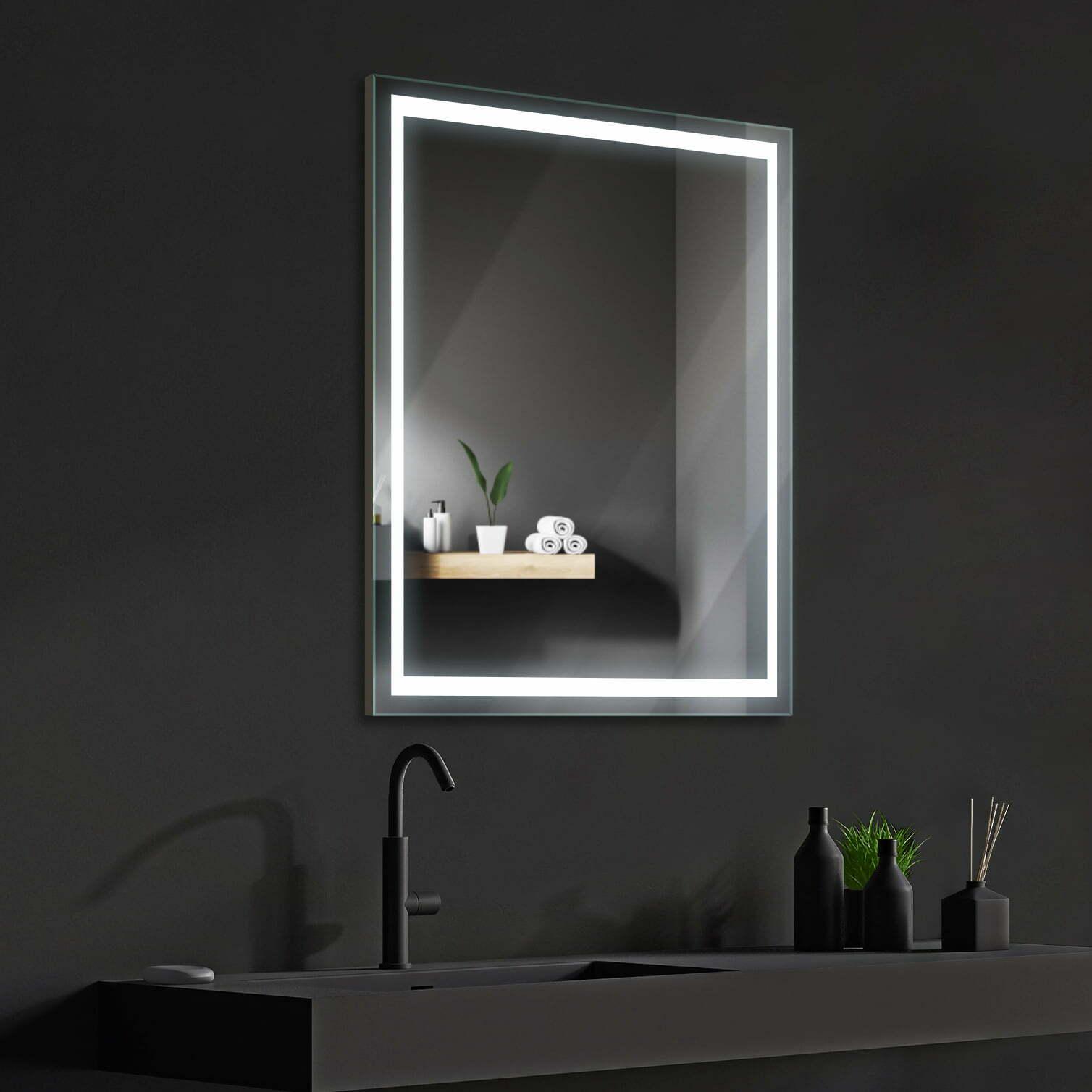 Зеркало Dim Dzerkal LIKA с LED-подсветкой 80х120 см (8069)