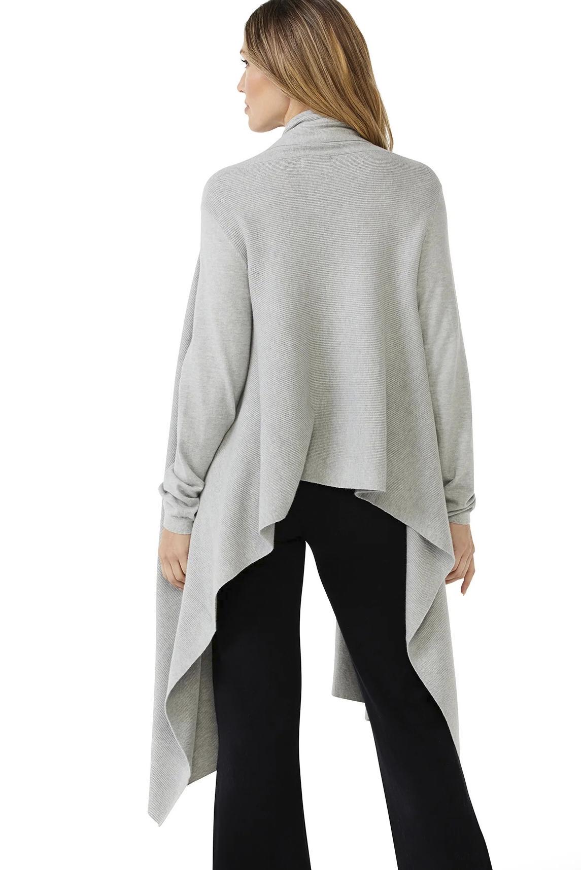 Кардиган жіночий M Сірий (195211) - фото 2 Кардиган жіночий M Сірий (195211) - фото 2