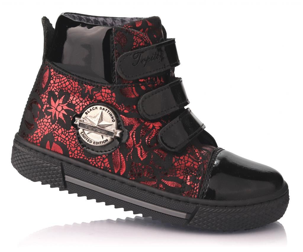 Черевики осінні Topitop для дівчаток 1202 р. 40 Чорний