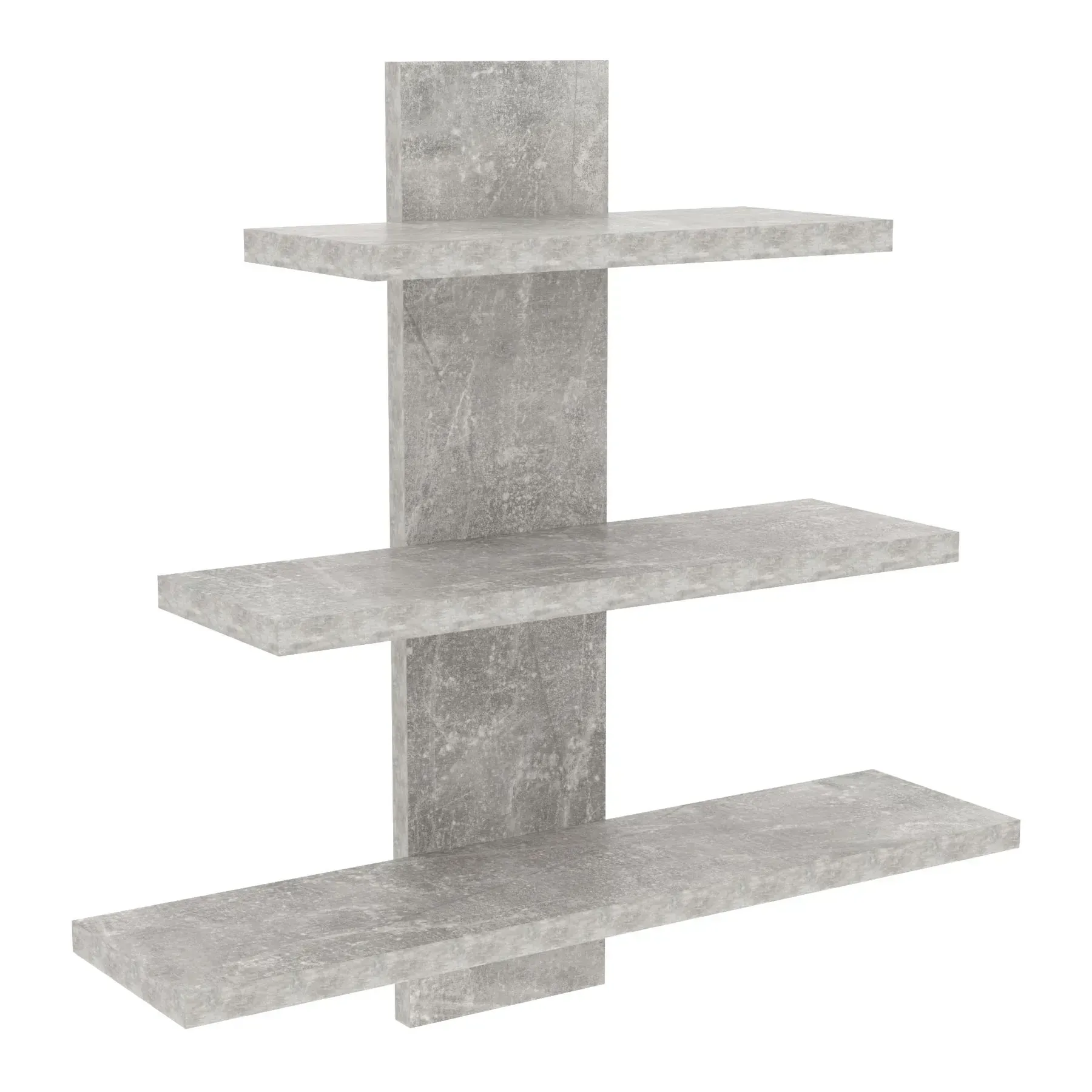 Полка навесная Kontinent П-1 50х14х50 см Бетон (85968572) - фото 1