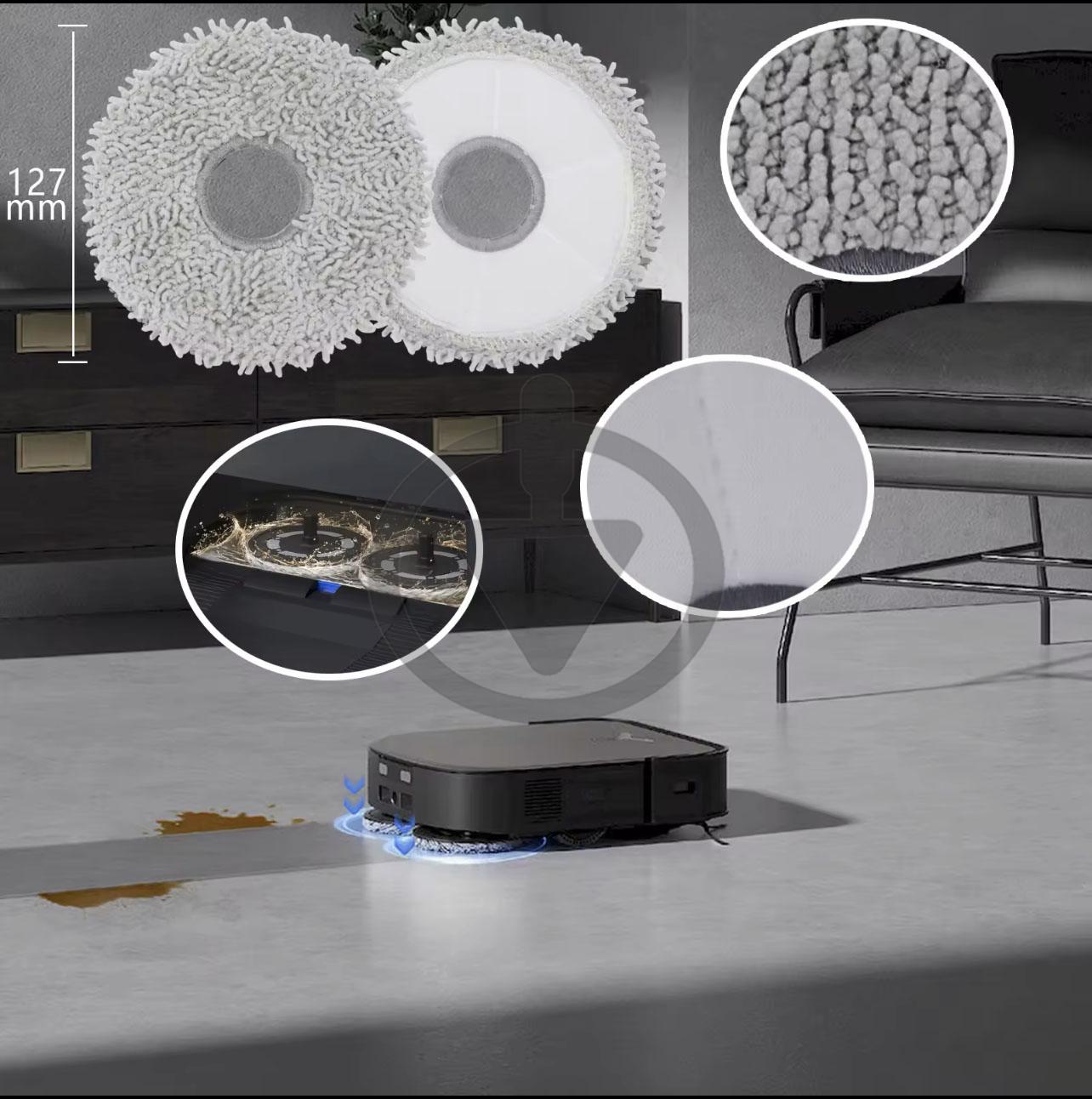 Комплект аксесуарів для Ecovacs Deebot X2 Omni/X2 Pro/X2 12 шт. - фото 8 Комплект аксесуарів для Ecovacs Deebot X2 Omni/X2 Pro/X2 12 шт. - фото 8