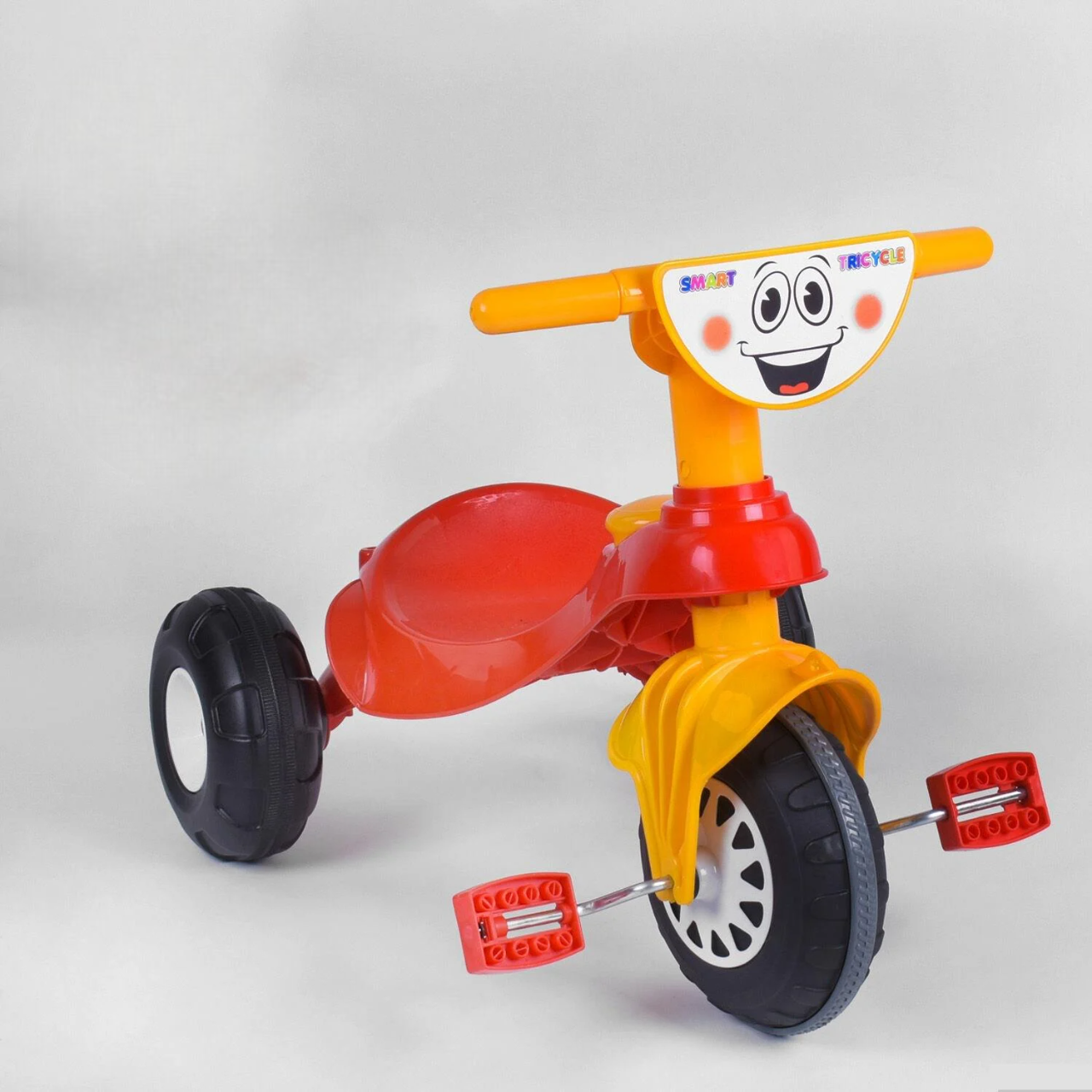 Детский трехколесный велосипед Pilsan My Pet 07-132 с клаксоном Красный