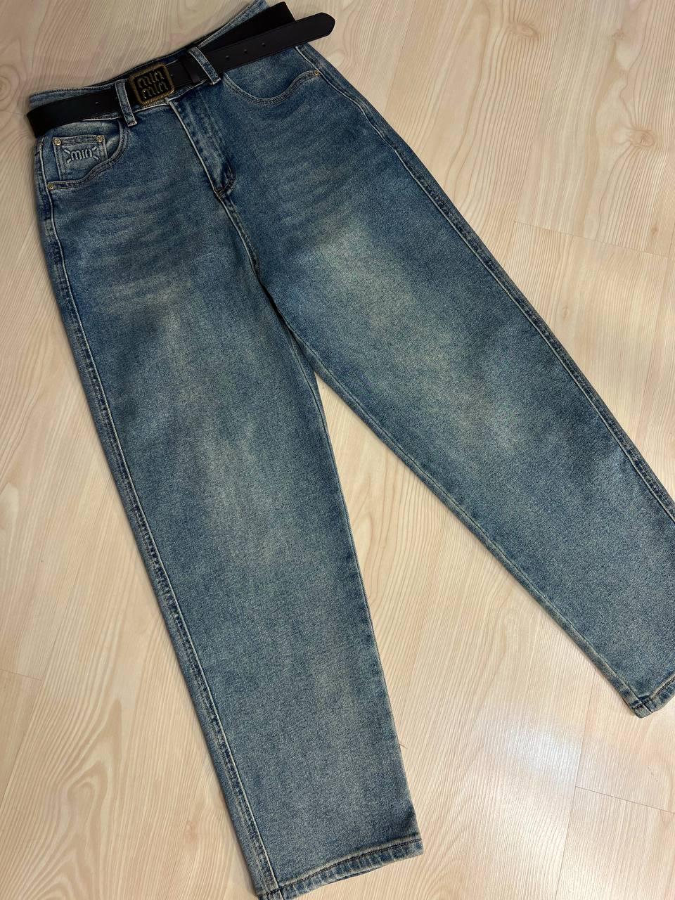 Джинси жіночі Sterling 9203 MOM р. 29 Синій (26675086) - фото 4