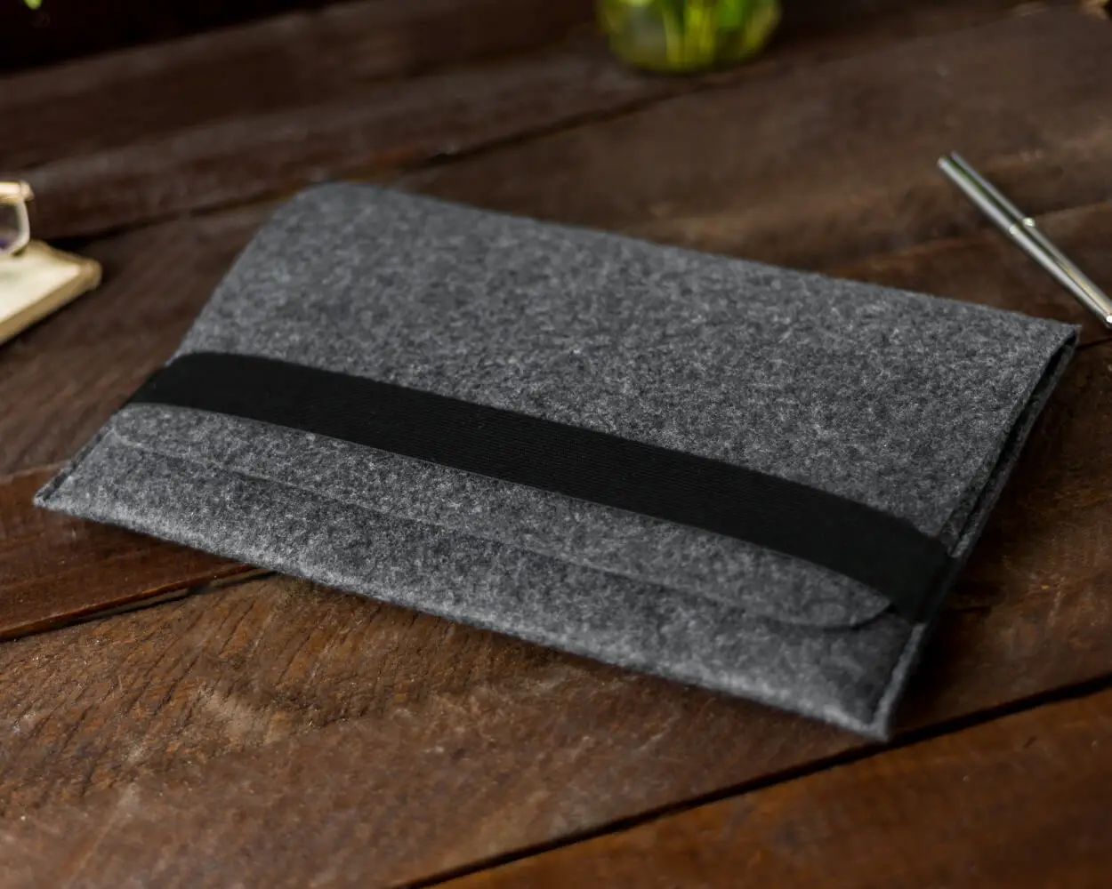 Чехол Gmakin Apple MacBook Air/Pro 13" GM14-13 Felt Case Black - фото 8