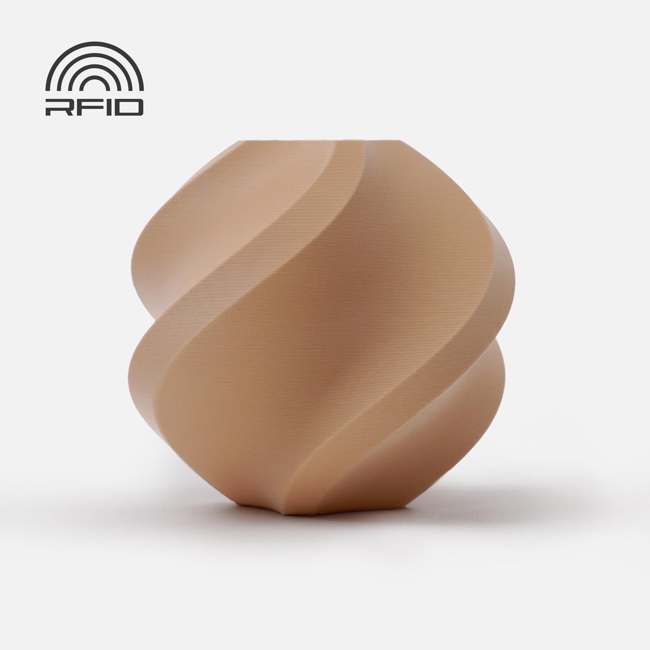 Пластик Bambu Lab PLA с RFID меткой и катушкой Matte Latte Brown (11800)