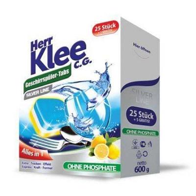 Таблетки для посудомийної машини Herr Klee C.G. Silver Line 70 шт. (930467)