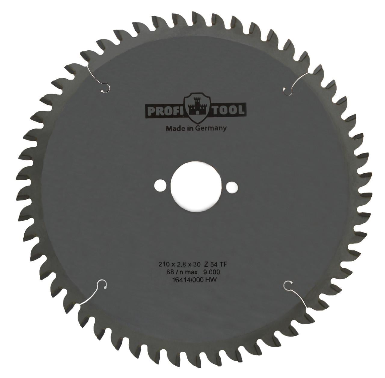 Диск пиляльний PROFITOOL Z 54 TF 210х2,8х2,2х30 мм (2121006)