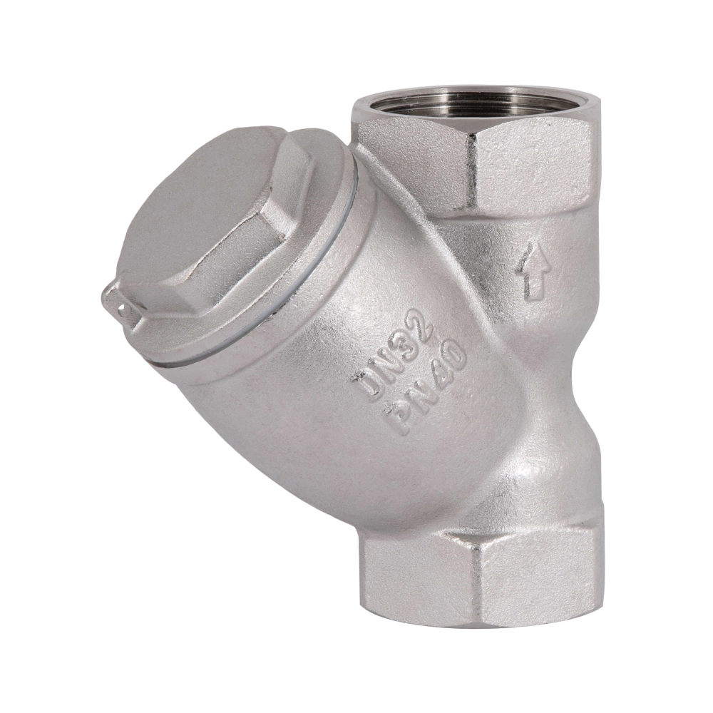 Фільтр грубого очищення Thermo Alliance Forte 1 1/4" ВВ нікельований для води косий (SD00053366)
