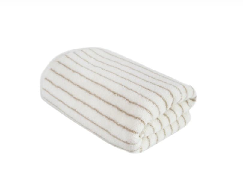 Полотенце Lotus Home Отель Premium Microcotton Stripe Ecru-Kahve 90х150 550 г/м2 (28091988)
