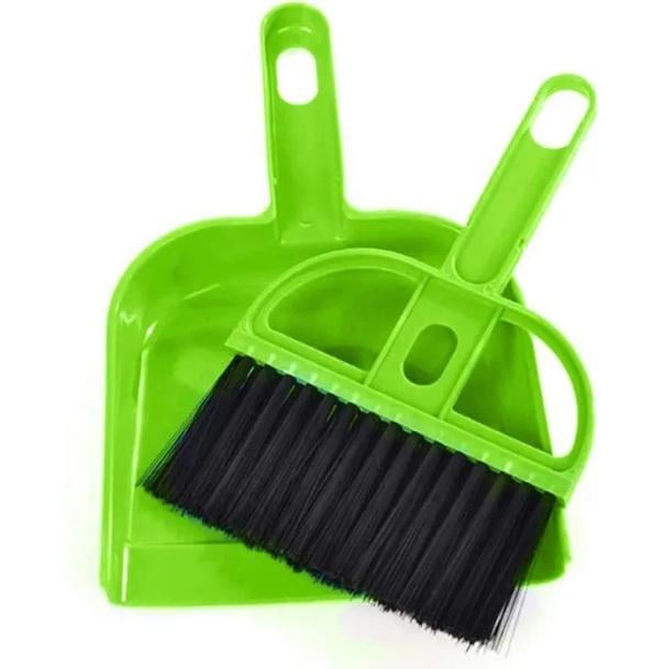 Совок зі щіткою Stenson R94108 Green (24108181)