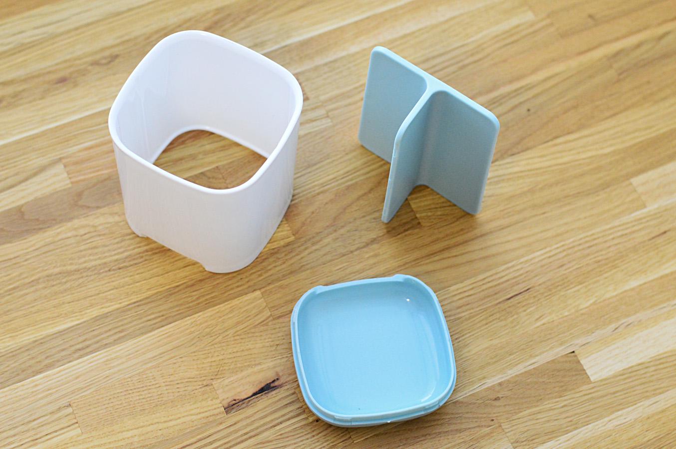 Подставка для электрических зубных щеток EasyStore Toothbrush Caddy S-size Синяя - фото 7 Подставка для электрических зубных щеток EasyStore Toothbrush Caddy S-size Синяя - фото 7