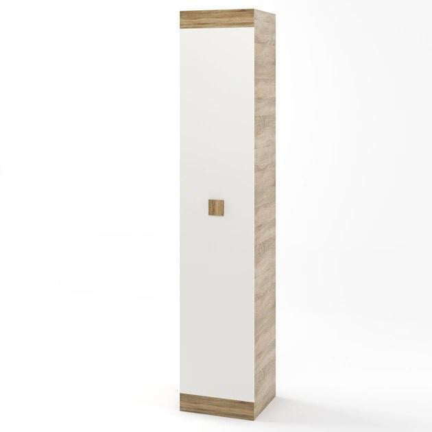 Пенал закрытый Еверест Соната Сонома/Белый