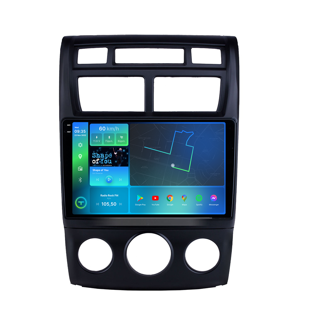 Штатная магнитола Torssen 2K Kia Sportage 2 05-09 conditioneer FL9 4+64Gb 4G Carplay DSP (202305780)