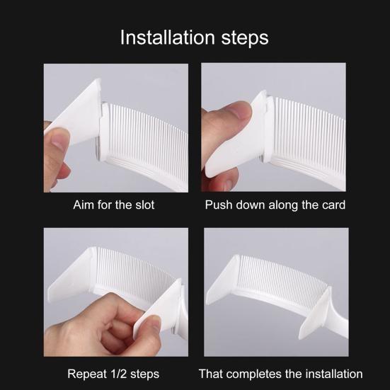 Расческа для позиционирования стрижки 3 регулировки длины держателя - фото 2