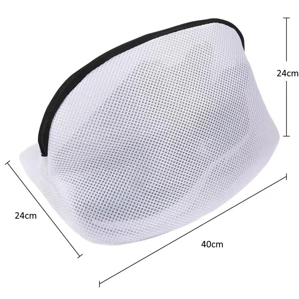 Мішок для прання взуття та делікатних тканин на блискавці 40x24 см Білий (2743174737) - фото 10 Мішок для прання взуття та делікатних тканин на блискавці 40x24 см Білий (2743174737) - фото 10