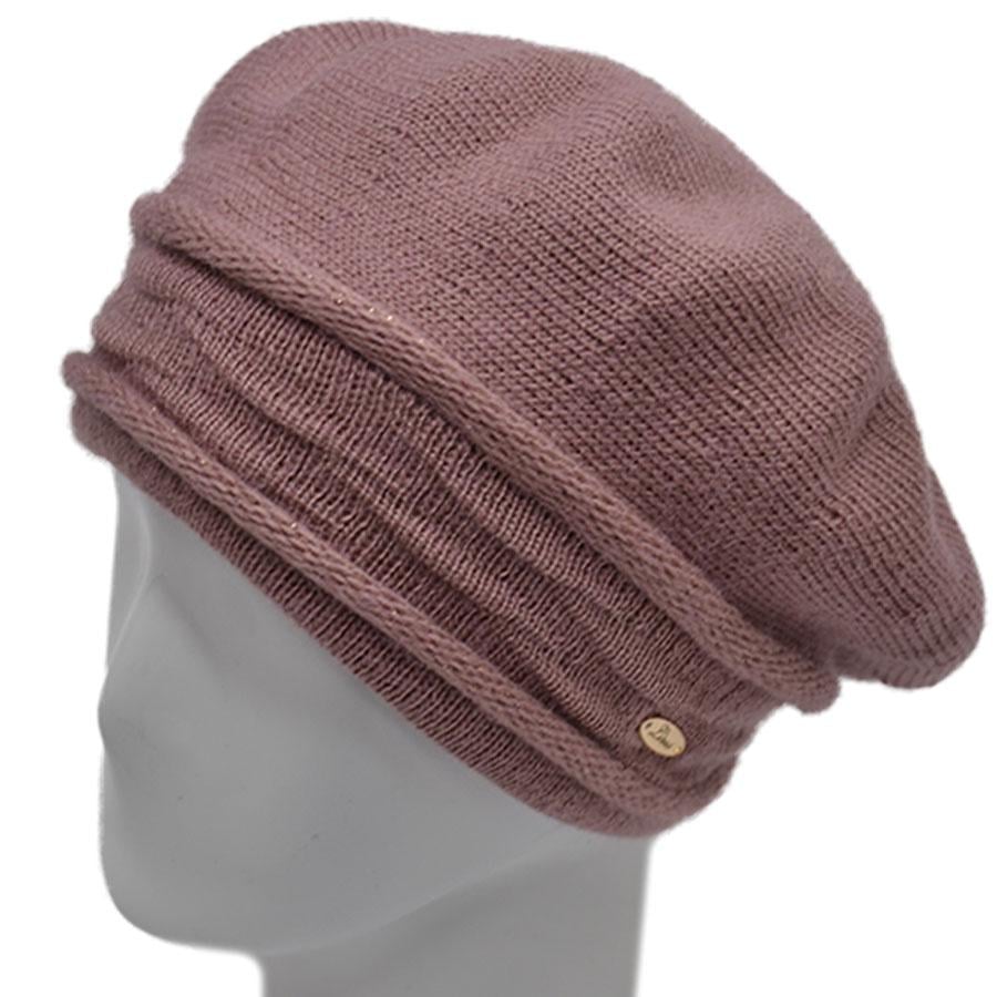 Берет шерстяной Lirus Даяна L р. 57-58 Светло-пудровый (70317) - фото 1 Берет шерстяной Lirus Даяна L р. 57-58 Светло-пудровый (70317) - фото 1