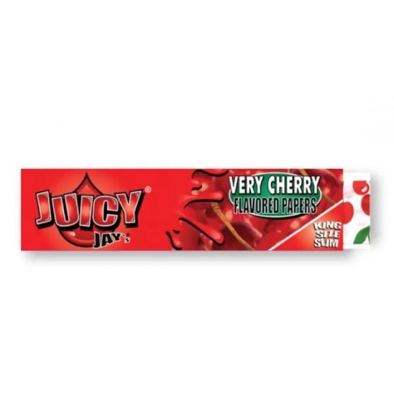 Папір для самокруток RAW Juicy Jay’s Cherry King Size Slim