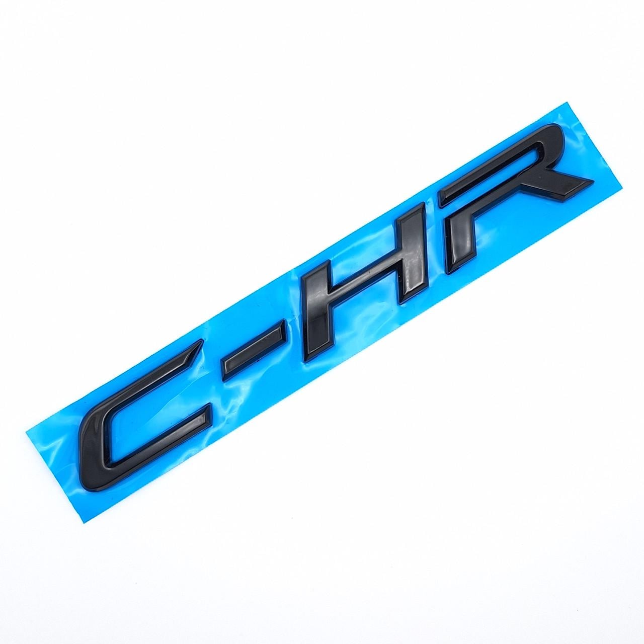 Эмблема надпись C-HR Toyota Черный глянцевый (2035587546)