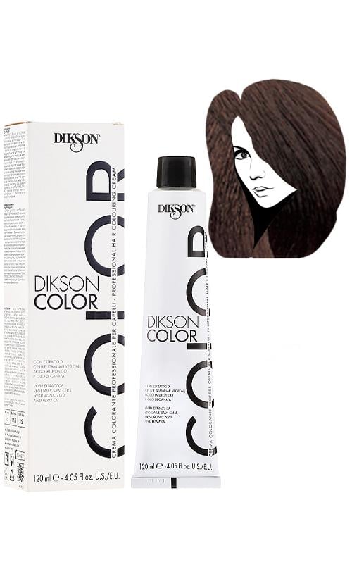 Фарба для волосся Dikson Professional Hair Colouring Cream 5,331 Каштан (28493)