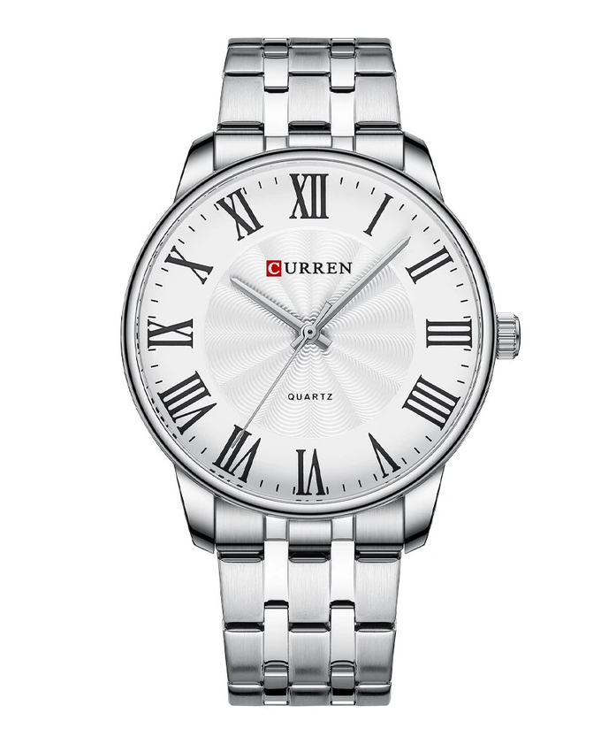 Наручний годинник Curren 8422 Silver/White (25142)