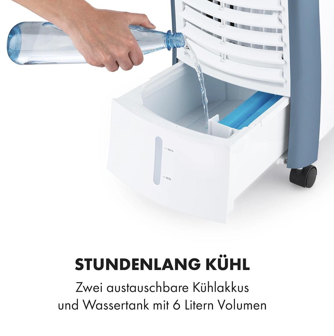 Вентилятор-охладитель KLARSTEIN Maxfresh 4в1 с таймером 55 Вт (10036141) - фото 4