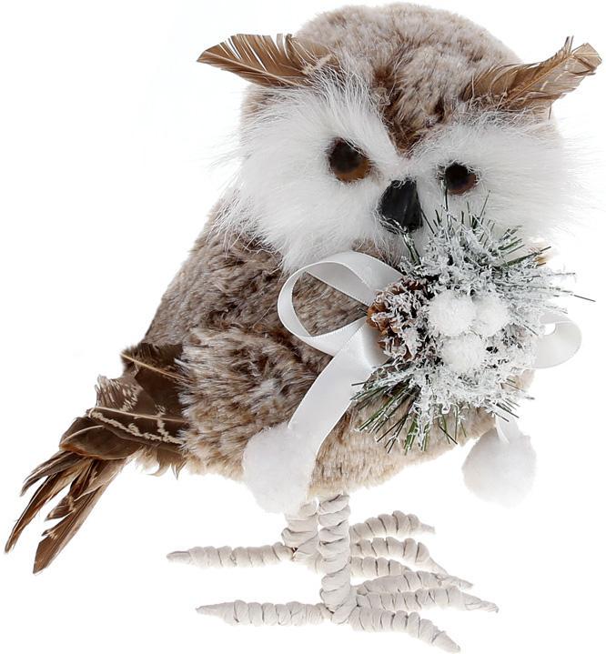 Игрушка новогодняя Сова 20 см
