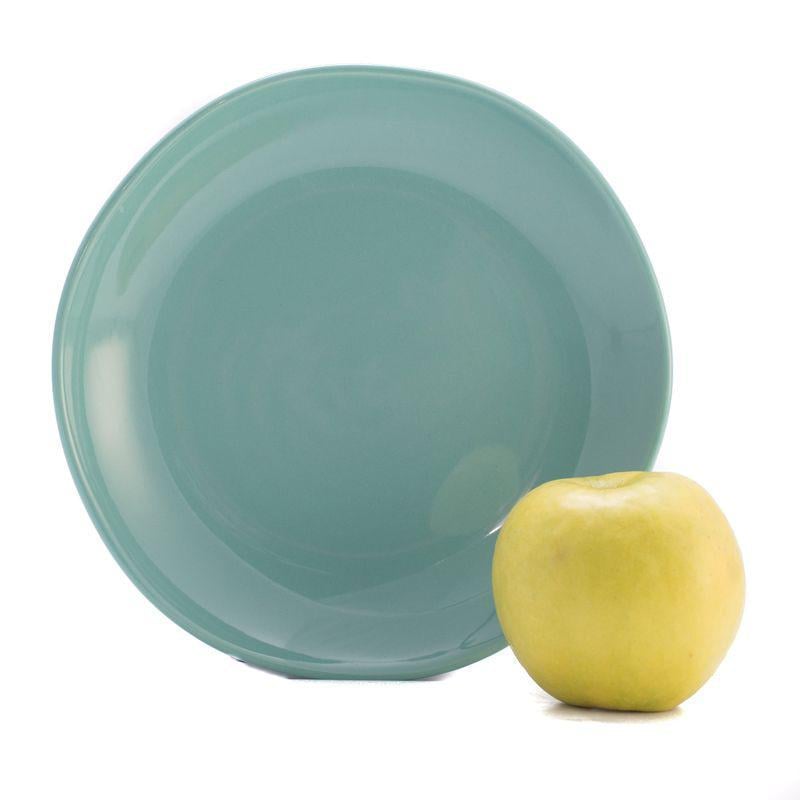 Тарілка десертна Comtesse Milano Ritmo керамічна 21 см Бірюзовий (42931-1) - фото 2