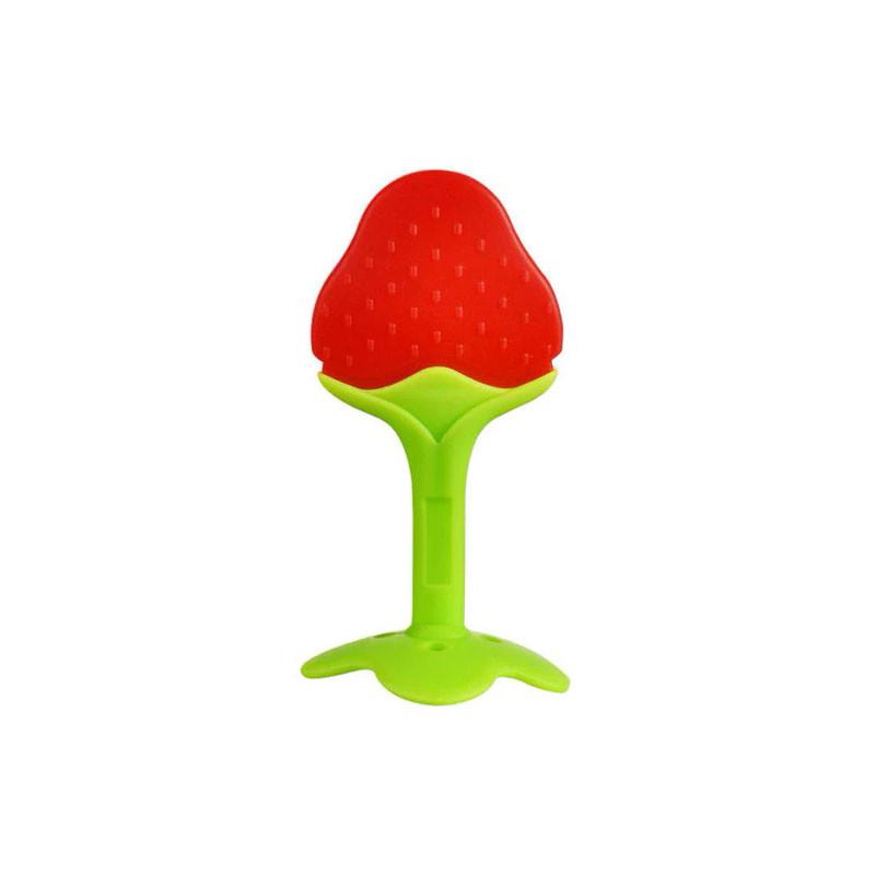 Прорезыватель для зубов силиконовый CUMENSS Strawberry
