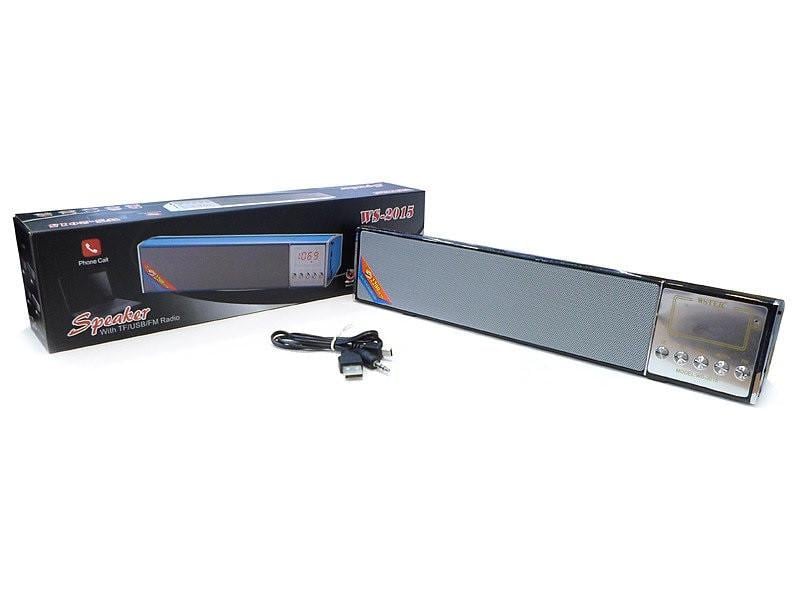 Портативна bluetooth колонка MP3 плеєр SPS WS-2015 Black