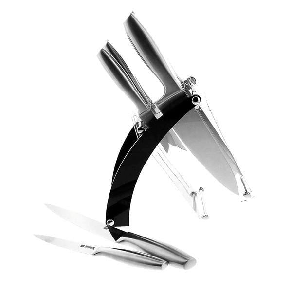 Набор кухонных ножей Vinzer Razor 9 пр. (50112) - фото 3