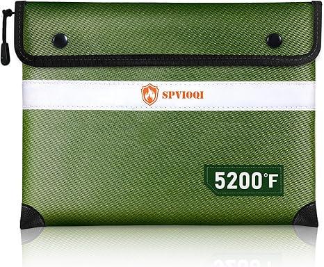 Сумка-сейф вогнестійка водонепроникна Spvioqi 5200°F