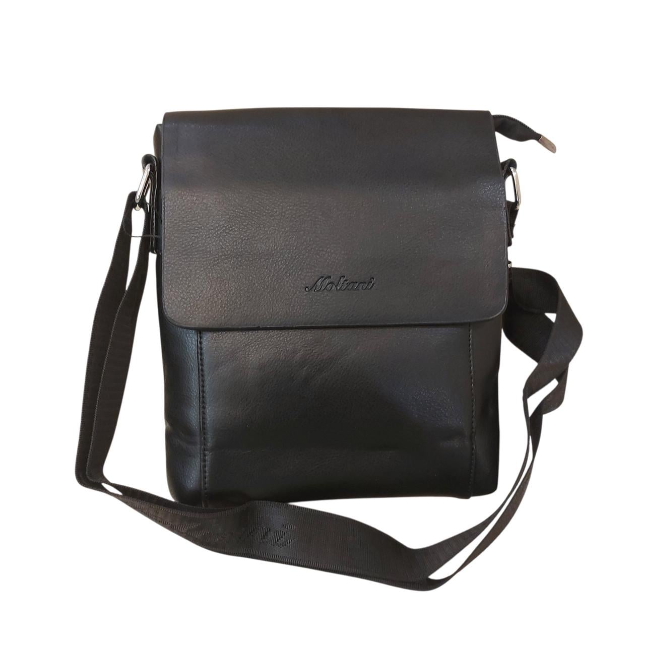 Сумка мужская через плечо MT 164-3 26х22х4 см Черный