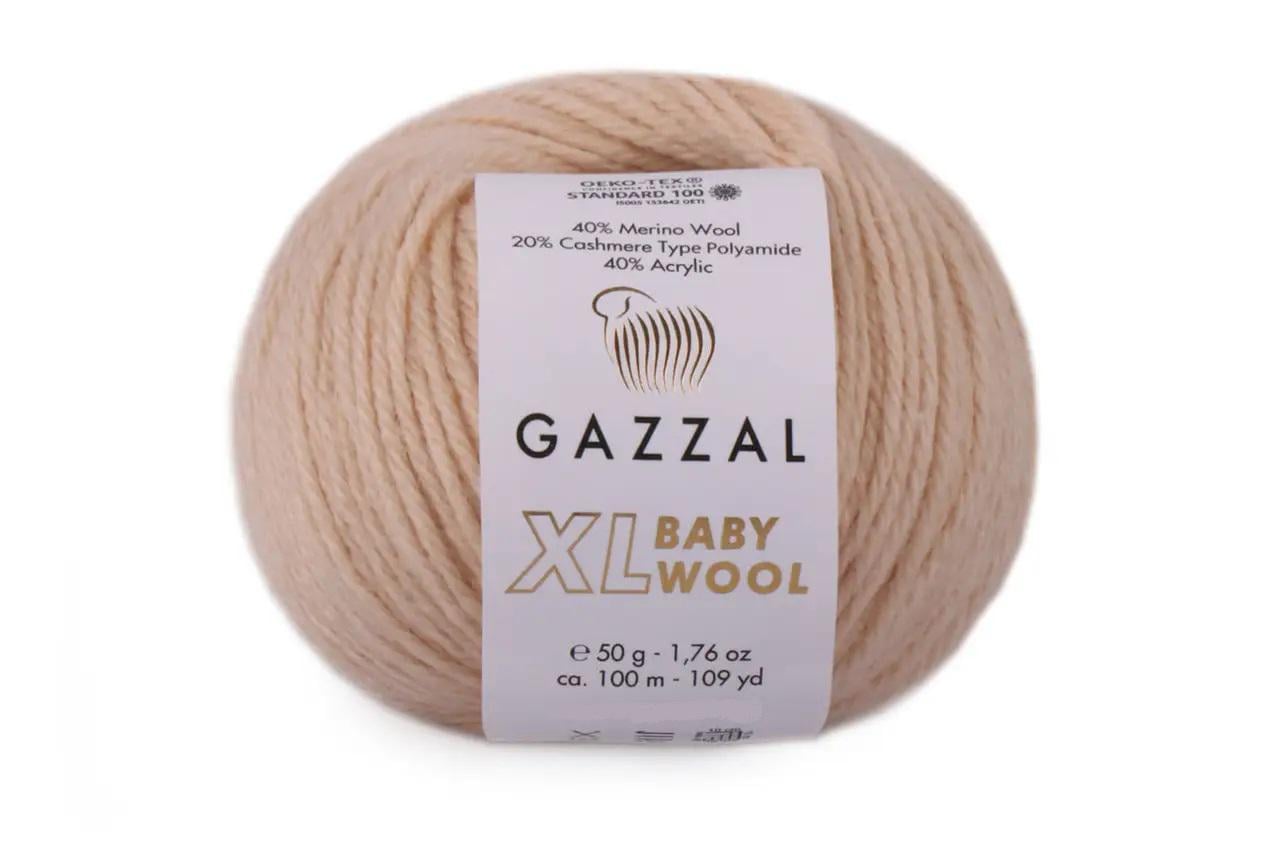 Пряжа Gazzal Baby Wool XL 839 Пряжа Gazzal Baby Wool XL 839