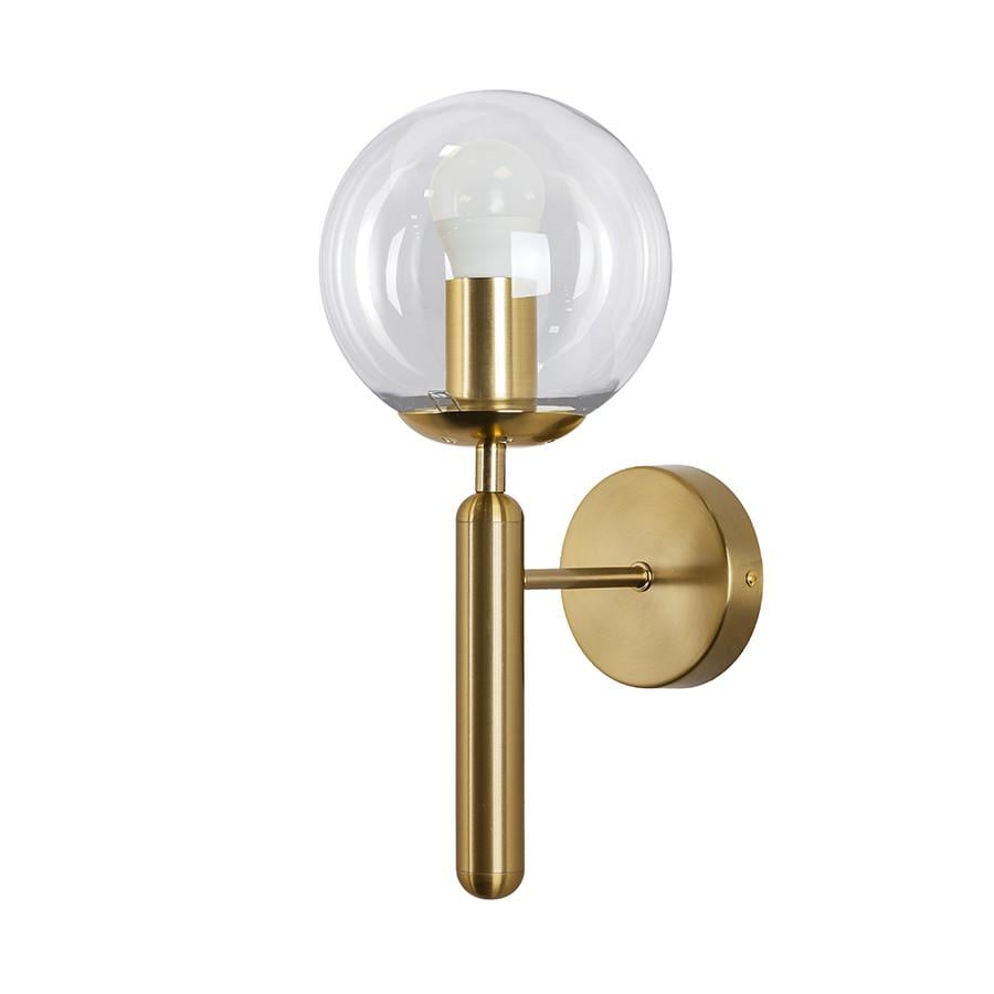 Бра 999W2015F-1 BRZ+CL Бронзовый/Прозрачный (LVS4901)